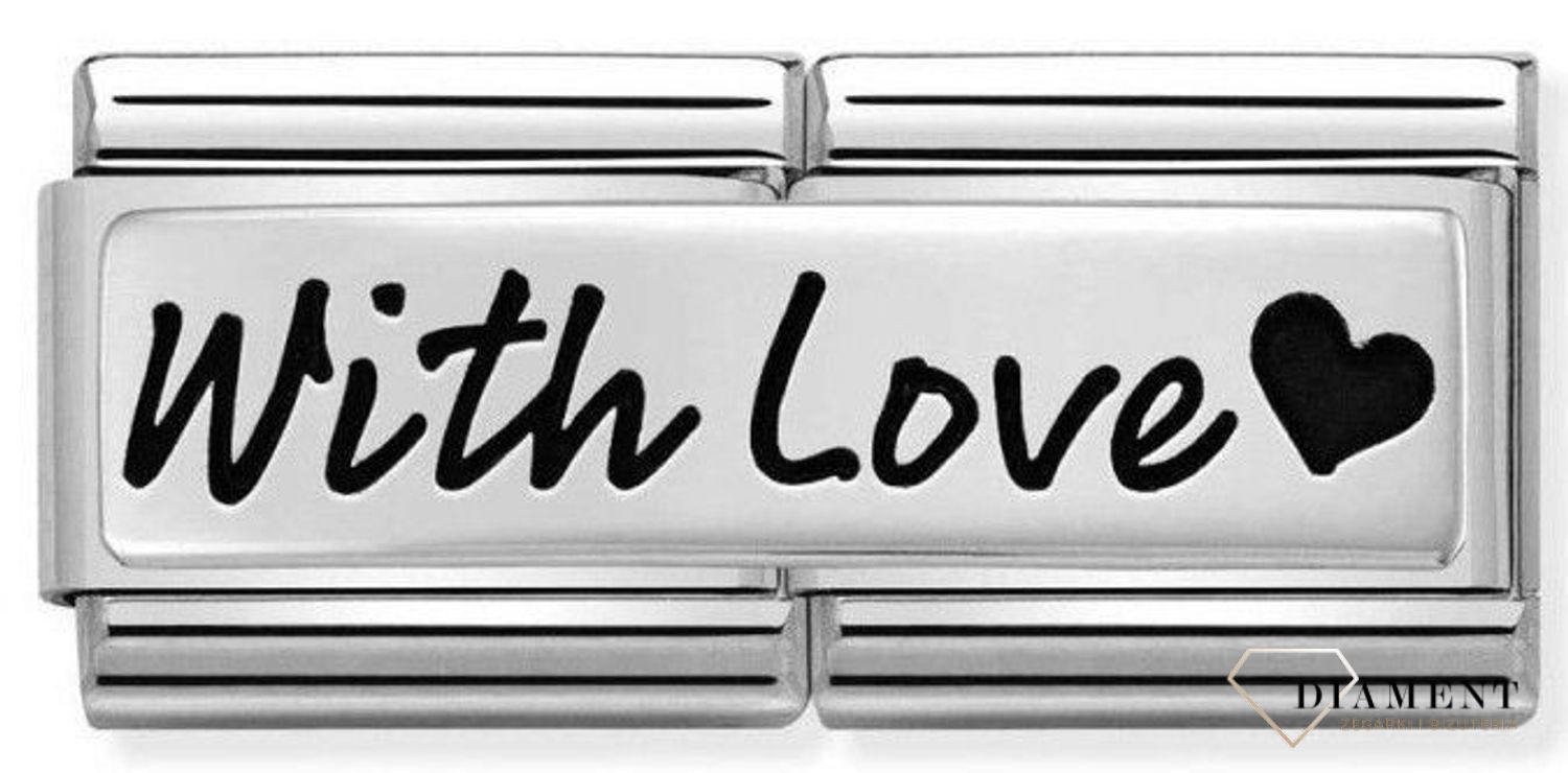 Nomination Link 925 zawieszka srebrna Z miłością ✓ Nomination Italy ✓ Nomination baza ✓ Bransoletka Nomination ✓ Bransoletka ze stali ✓ Kurier 24h ✓ Gwarancja najniższej ceny (3)-002.jpg